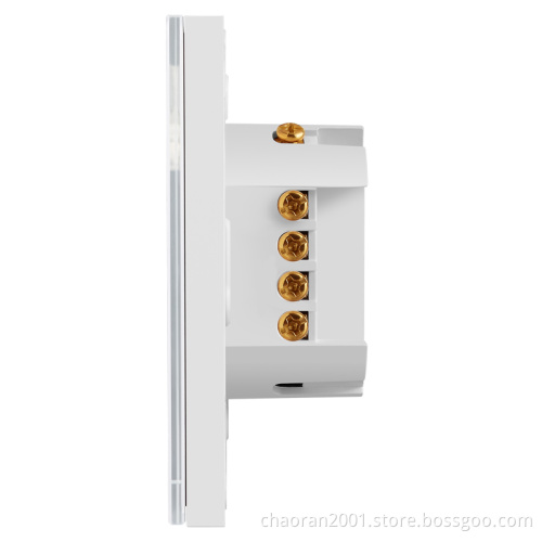 Interruptor Wifi Inteligente Zigbee 220V Light 3 Gang Alexa Touch Switch Controlled Electric Glass Switch Remote Smart Switch